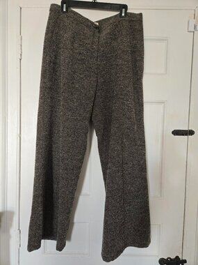 Marina Rinaldi Multi-colored Tweed Pants, Size 16 (25)